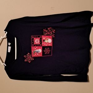 Kim Rodgers Christmas long sleeve   shirt.  Medium